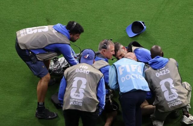 Impactante desenlace del camarógrafo herido por jugador uzbeko